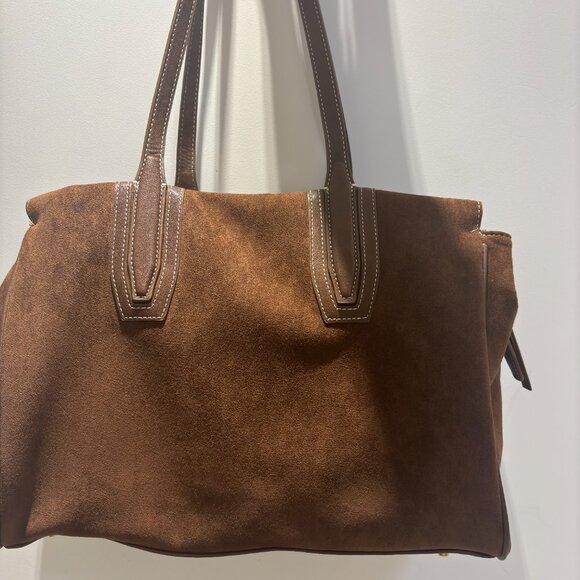 Songmont Travel Bag Handbag Brown - Picture 4 of 5